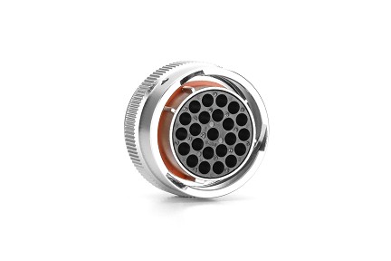 RT061823SNH03SS  Plug, 23 Position, Female, Shell Size 18, with Silicone Seal, IP69K