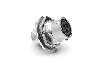 RT07103SNH  Receptacle, Jam Nut, 3 Position, Female, Shell Size 10