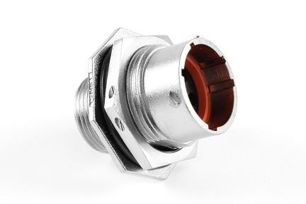 RT07147PNH  Receptacle, Jam Nut, 7 Position, Male, Shell Size 14, Wire  Range 14 - 24AWG