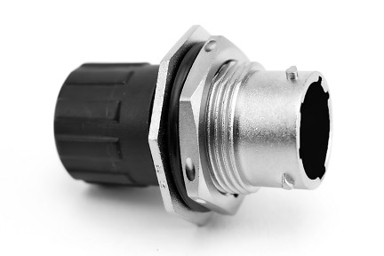 RT07147PNHECR  Size 14 Male Jam Nut Receptacle, 7 Positions, Endcap, Reduced Wire Seals, 14 - 24AWG