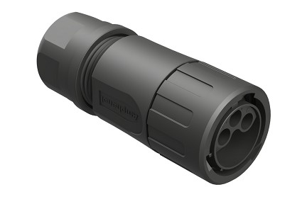 RTS6BS16N13P03  Plug, 13 (3+10) Position, Male, Shell Size 16 with Silicone Seal