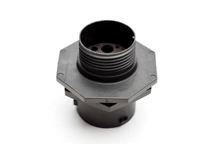 RTS714N4S03 Receptacle, jam nut, 4 positions, size 14, socket contact, silicone rubber seal