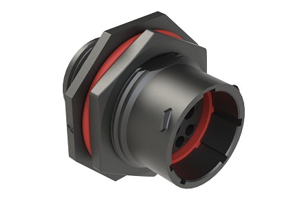 RTS714NE12P  Receptacle, Jam Nut, 12 (4+8) Position, Male, Shell Size 14.  Comparable to PN#  UTS714E12P