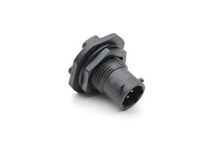 RTS78N3P  Receptacle, jam nut, 3 positions, size 8, pin contact, NBR seal, contacts pre-loaded.  Comparable to PN #UTS78E3P