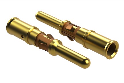 SC000892F-10  Size 3.0mm Machined Pin Contact, 30A, 10-12AWG, Gold, ATPH Series™ Only
