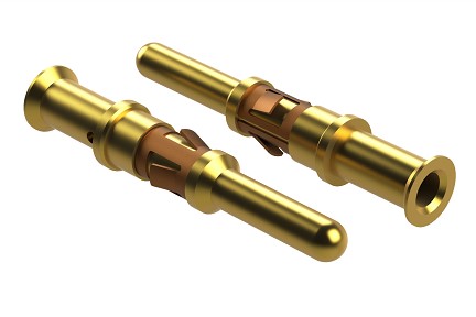 SC000892F-14  Size 3.0mm Machined Pin Contact, 30A, 12-14AWG, Gold,  ATPH Series™ Only