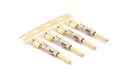 SP14M2G10  Size 16 Stamped & Formed Pin Contact, Gold 10µ