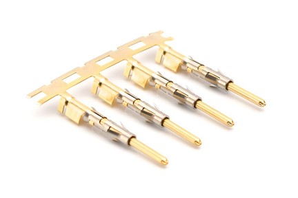 SP14M2G30  Size 16 Stamped & Formed Pin Contact, Gold 30µ