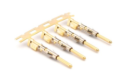 SP14M2G5  Size 16 Stamped & Formed Pin Contact, Gold 5µ