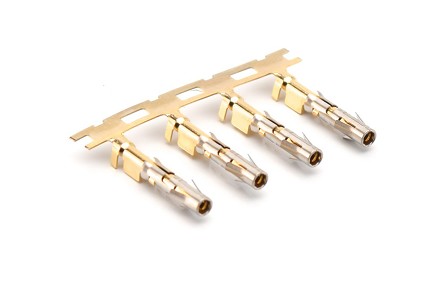SS16M2G10  Size 16 Socket Contact, Stamped, Gold 10µ