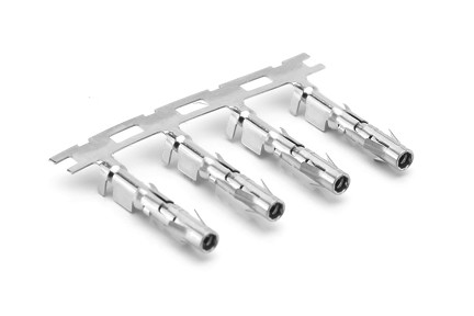 SS16M2T  Size 16 Socket Contact, Stamped, Tin over Nickel, 13A, Wire Range .75-1.5mm², 18-16 AWG, with 3 Tangs
