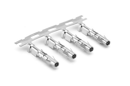 SS20M2T  Size 16 Socket Contact, Stamped, Tin plating over Nickel, 13A, Wire Range .34-.50mm², 22-20 AWG, with 3 Tangs