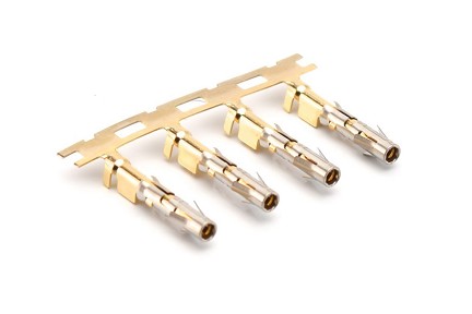 SS24M2G30  Size 16 Socket Contact, Stamped, Gold 30µ