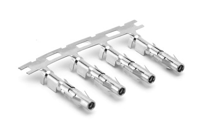 SS24M2T  Size 16 Socket Contact, Stamped, Tin over Nickel, 13A, Wire Range .14-.25mm², 26-24 AWG, with 3 Tangs