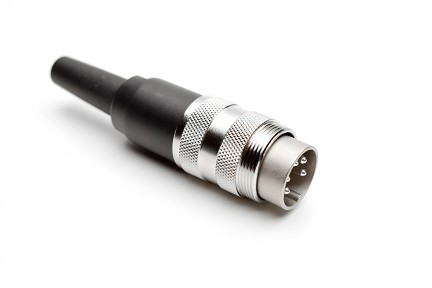 T 3360 001 - M16 Male straight cable connector with internal strain relief and metal locking ring. 5 contacts, silver plated, 4-6mm cable diameter. Comparable to PN# 09-0013-00-05, 99-2013-00-05