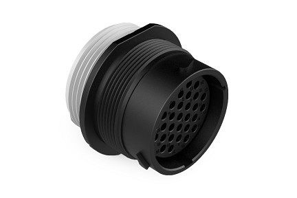 AHDP04-24-31ST-WTA Size 24 Receptacle with 31 positions, Socket, reverse arrangement, thin seal, wide thread adapter. Comparable to PN# HDP24-24-31ST-L024