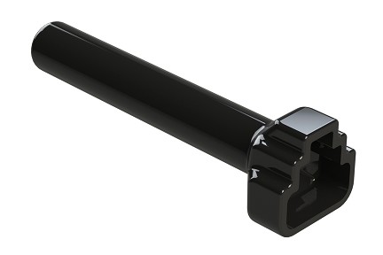 ATM3S-BT-BK  Boot for 3 Position Plugs, Black. Comparable to PN# DTM3S-BT-BK