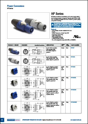 Entertainment Catalog-Power Section
