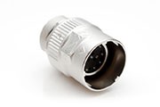 MA2CAE1900  19 position straight plug,   Checkmate™, Quick locking, E type, clockwise insert, male or female