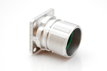 MA2LAE1900  19 position receptacle, flange mount, Checkmate™, Quick locking, E type, clockwise insert, male or female 