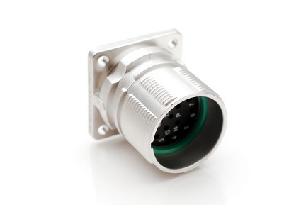 MA2LAP1600  16 position receptacle, flange mount, Checkmate™, Quick locking, P type, counter-clockwise insert, male or female 