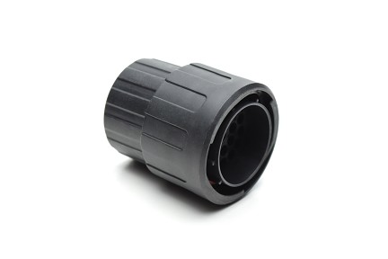 RTS6BS18N23PHEC03 Straight plug with endcap, 23 positions, size 18, pin contact.  Comparable to PN #UTS6GN1823P
