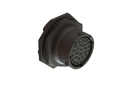 RTS716ND26S03  Receptacle, Jam Nut, PC Tail, 26 Position, Female, Shell Size 16, with Silicone Seal.  Comparable to PN# UTS716D26S