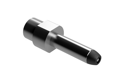 SC000530  4.0mm Male Pin, 8-32 UNC Thread used with PL000727