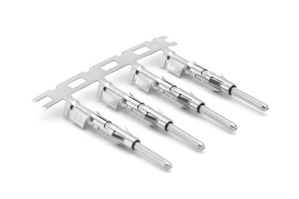 SP16M2N  Size 16 Pin Contact, Stamped, Nickel, 13A, Wire Range .75-1.5mm², 18-16 AWG, with 3 Tangs