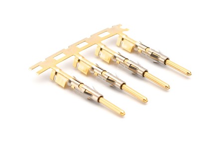 SP20M2G10  Size 16 Stamped & Formed Pin Contact, Gold 10µ