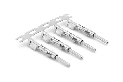 SP20M2N  Size 16 Pin Contact, Stamped, Nickel, 13A, Wire Range .34-.50mm², 22-20 AWG, with 3 Tangs