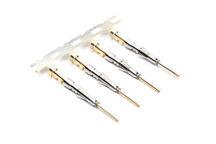 SP20W2G5  Size 20 Pin Contact, Stamped, Gold 5µ