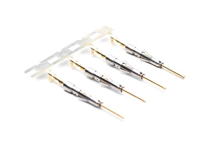 SP28W2G5  Size 20 Pin Contact, Stamped, Gold 5µ
