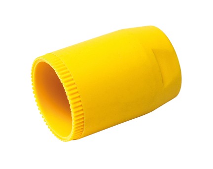 T 2993 512 9 - M16 Colored Back-Shell Thermoplastic, Yellow, 10 pieces