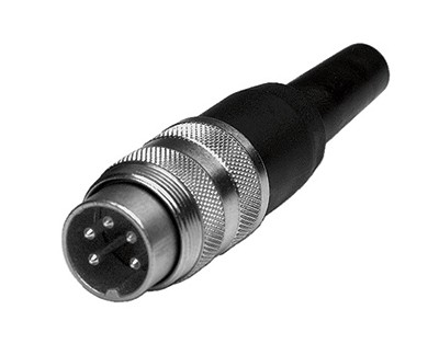 T 3475 018 - M16 Male straight cable connector with internal strain relief and metal locking ring. 7 contacts, gold plated, 4-6mm cable diameter  Contacts included. Comparable to PN# 09-0025-09-07, 99-2025-09-07
