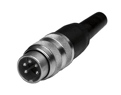 T 3635 551 - M16 Male connector with Internal strain relief and metal locking ring Contacts sold separately.